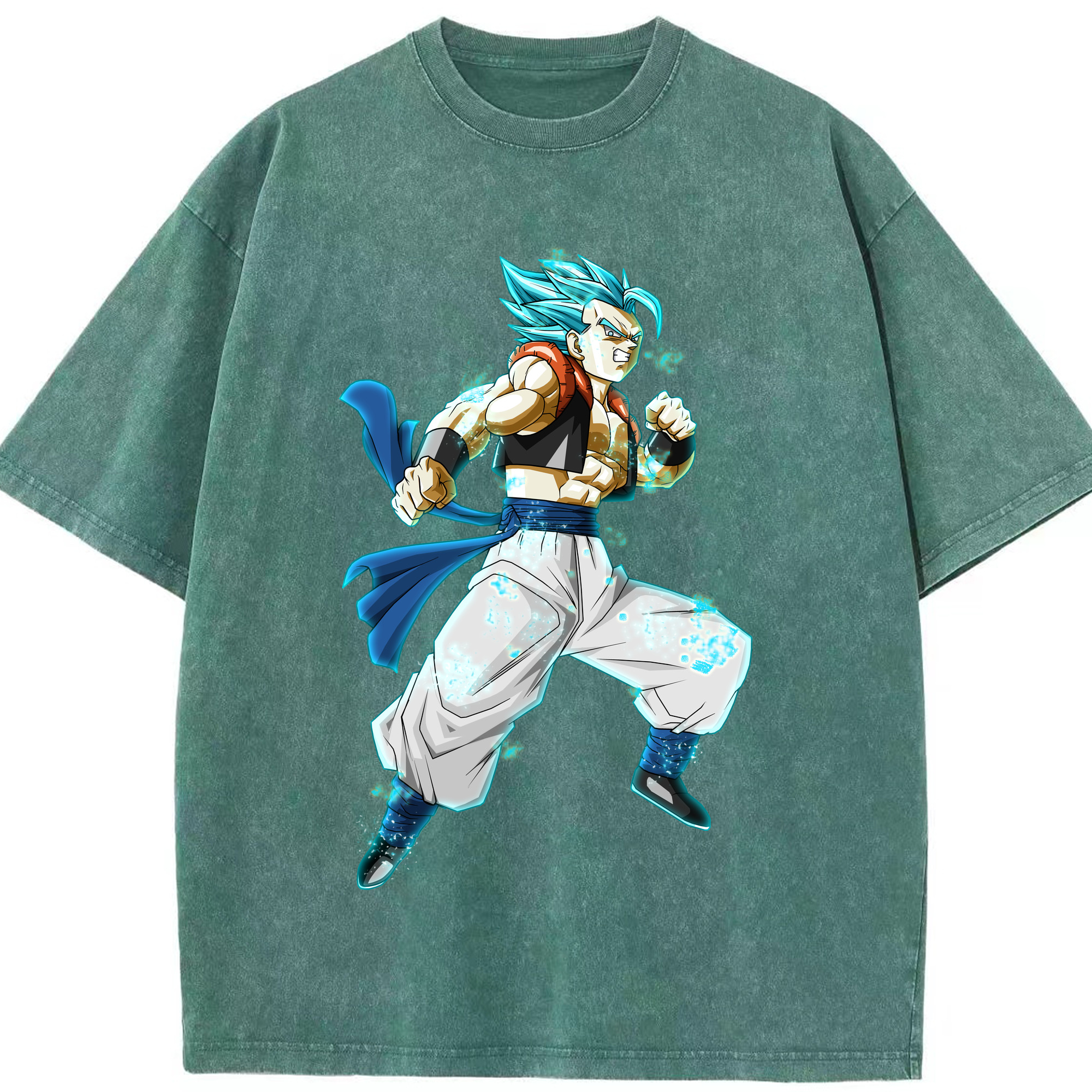 （画像用） ドラゴンボール ベジータ四世（Bejīta Yonsei）DRAGON BALL Vegeta IV 綿100% ヴィンテージ風 半袖Tシャツ（フロントプリント）